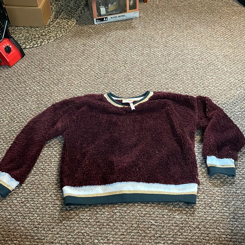 GIRLS MATILDA JANE FLEECE LONG SLEEVE SHIRT